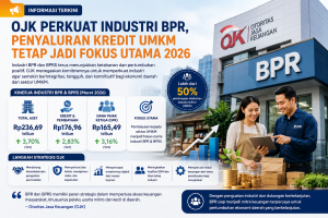 OJK Perkuat Industri BPR, Penyaluran Kredit UMKM Tetap Menjadi Fokus Utama Tahun 2026